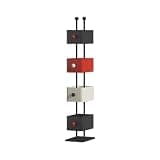 WANGHAI2024M Bookcases Creative Multipurpose Colour Blocking Floor-Standing Bookshelf Home Living Room Iron Storage Rack