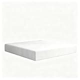 LANSEISTENJI Cooling Green Tea Gel Memory Foam Mattress in a Box, Medium Firm Pressure Relief Comfort Bed Mattress, CertiPUR-US Certified White Mattress (Full,10 Inch,75 * 54)