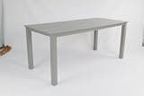 Sevaloro Outdoor Dining Table, HDPE Dining Table - Light Gray