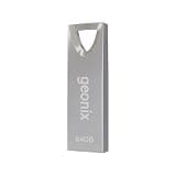 Geonix Pendrive I Silver I USB 2.0 I Light Design Keyring Variant 64GB