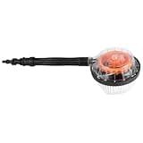 Car Rotating Round Pressure Water Gun Cleaning Car Wash Brush Compatible with Lavor