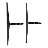 Replacement TV Stand Base Legs Compatible with Sony 75" XR‑75X90CK XR‑75X90K 4K TV – Snap‑On Tabletop Stand Feet, No Screws or Tools Required, Stable Replacement TV Base