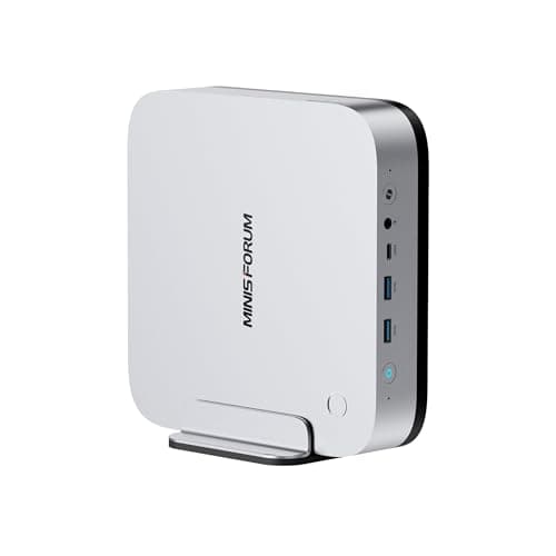 MINISFORUM AI X1 Pro-470 Mini PC, AMD Ryzen AI 9 HX470 (12C/24T, up to 5.2 GHz), Radeon 890M, 32 GB DDR5 RAM, 2 TB PCIe 4.0 SSD, 4K Quad-Display, Dual 2,5G LAN, Wi-Fi 7, Bluetooth 5.4, OCuLink