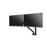 Desktop Dual-Screen Computer Monitor Arm with Built-in Gas Spring Adjustable Aluminum Alloy Monitor Bracket