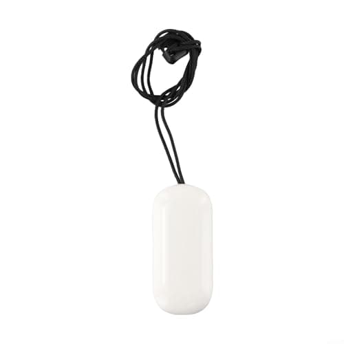 BildeeMait Wearable Negative Ion Air Purifier, Portable Hanging Neck Personal Cleaner with 700mAh Battery, Cartridge- Eliminator Home Travel Office, White(White)