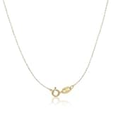Kezef 1mm 925 Sterling Silver Necklace for Women | 16-36 inch long Silver, 18k Gold, Rose Gold Necklaces for Women - Made In Italy Real Cable Chain Jewelry | Dainty cadena de plata s925 para mujer