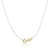 Kezef 1mm 925 Sterling Silver Necklace for Women | 16-36 inch long Silver, 18k Gold, Rose Gold Necklaces for Women - Made In Italy Real Cable Chain Jewelry | Dainty cadena de plata s925 para mujer