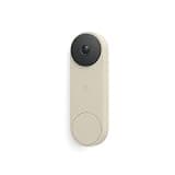 Google Nest Doorbell (Wired, 3rd Gen) - 2K Video and Gemini, Live View, Night Vision, 2-Way Audio - Works with Google Home - 2025 Model - Linen