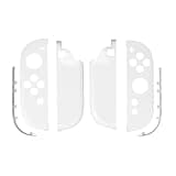 VRUIVR Shell Replacement for Switch 2 Full Set, Controller Housing for NS2 Repair Shell Case Set (White)