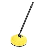 Halearo High Pressure Surface Cleaner, with 2 High RPM Spinning Nozzles and Skirt for K2 K3 K4 Guns