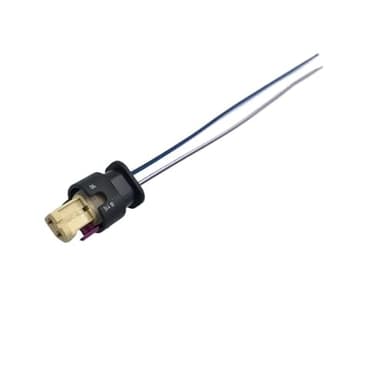 AICNRUT 2 Pin/Way Female Automotive Housing Connector with Wire Harness Cable 4F0973702F 4F0 973 702F 2/5 Set (5pcs -Black)