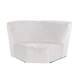 TOPCHANCES Corner Sofa Cover 1 Piece Additional Corner Seat Cover Sectional Recliner Sofa Slipcover Velvet Stretch Soft Corner Piece for Reclining L Shape Sofa Couch