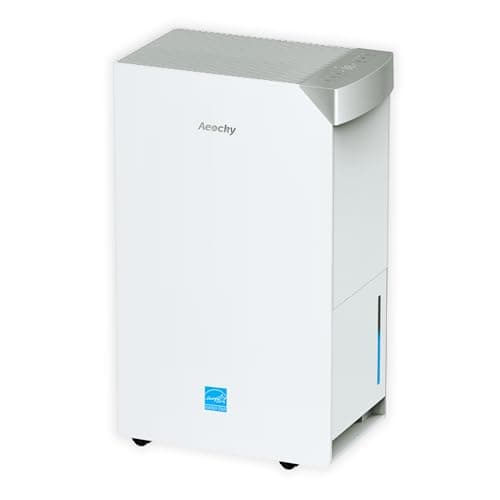 AEOCKY 140 Pint/D Energy Star Most Efficient 2025 Dehumidifier, 6500 Sq.Ft Smart Compressor Dehumidifier with Drain Hose, Intelligent Humidistat,for Basement,Bedroom,Home,Bathroom