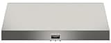 Fulgor Milano F6PH48D1 600 Series 1,000 CFM 48 Inch Wide Wall Mounted Range Hood with Dual Fan Motors - Stainless Steel