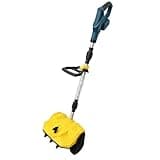 Electric Snow Shovel 13 Inch, Cordless Handheld Snow Thrower with 16cm Intake Depth, 2-in-1 Roller Brush & Impeller, for Residential Snow Removal Home Sidewalk Small Yard (Battery Not Included)