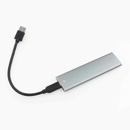 VLI713 USB 3.0/M.2 Type-C Portable Hard Drive with Trim 3 Support and 6GB UASP Aluminum Case