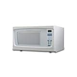 1.6 Cubic Foot Compact Microwave With 10 Power Levels White Countertop Microwave With Digital Control Panel And Timer 1000 Watt