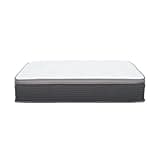 MASARA Kaze Pocket Coil Hybrid Mattress, California King, Medium, White/Grey, 12 Inch, 108 Pounds, Gel Top with Memory Foam