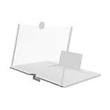 Portable Smartphone Screen Projector | 3X HD Magnification Foldable Enlarger | 37cm Wide Viewing Lens for Movies & | Universal Phone Holder for Home & Travel Use