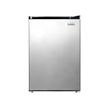 Frigidaire Compact Fridge, 4.5 Cubic Feet, Stainless Steel