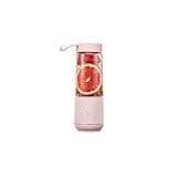 KMHJFXX Portable Juicer Electric Fruit Blender Household Small Automatic Multipurpose Rechargable Mini Juice Cup Cut Mixer(E)
