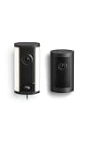 Ring Spotlight Cam Pro, Plug-In (Newest Model), Black with Outdoor Cam Plus, Battery, Black