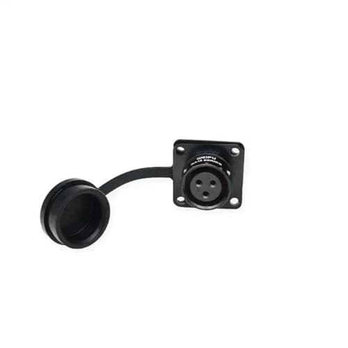 XVFSPWP SA16 SA1610/P SA1611/S SA1612/S SA1613/S M16 Waterproof Power Connector 2 3 4 5 7 9 10Pin Signal Charger IP67(SA1613 Female Socket,Big Tail II 8-12mm,2pin)
