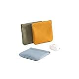 Calcipxx Zippered Storage Pouch for Keys Coins and Cables, Compact Polyester Organizer Bag for Travel Backpacks and Pockets (1 PC)