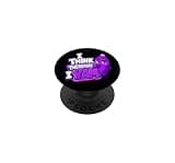 I Think Therefore I Yam Ube Pun Purple Yam Dad Joke PopSockets Adhesive PopGrip