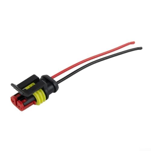 5 Pairs 2Pin Waterproof Wire Connectors,12V 600V IP67 Sealed Electrical Cable With Terminals For Car Motorcycle Truck Marine,10Cm