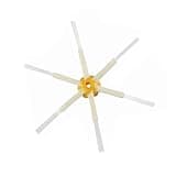 PQUBWMMVA 20pcs Side Brush 6-Armed ,Compatible for Roomba 500 600 700 Series 550 560 630 650 760 770 780 Vacuum Cleaner Accessories Parts