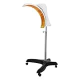CRYBY Vertical Hair Dryer, Hair Perming Color Processor (White, Black)