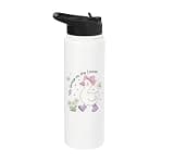 Cute Silly Goose Coquette Girly Porch Back to School Stainless Steel Insulated Water Bottle