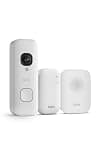 Blink Battery Doorbell 2K+ (newest model) and Blink Chime (newest model) — Wireless video doorbell, 2K resolution, in-home chime, enhanced audio. Sync Module Core included – (White)