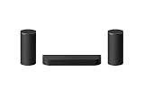 Sony BRAVIA Theater Trio, New Home Theater Three-Unit Audio System, Dolby Atmos®/DTS:X® Compatible, 360 Spatial Sound Mapping, Dual Subwoofer Capability, Bluetooth, HT-A8