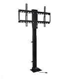 JDXQBLD Electric Tv Lift Bracket - Tv Wall Mount Bracket, Hidden in Closet, Conference Room Podium Universal Tv Floor Stand, Fits 26-70 Inch Led Screens,with Load 60Kg/132Lbs