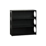 WANGHAI2024M Bookcases Living Room Vintage Style Carbon Steel Bookshelf Corner Shelving Multi-Tier Display Stand(Black)