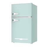 Frigidaire EFR840 Retro Mini Fridge with Freezer & Side Bottle Opener - Small 2 Door Refrigerator for Office Bar or College Dorm Room - 3.2 Cu Ft, Mint