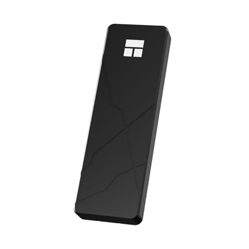 Thermalright HR-EB110 C Black M.2 External Enclosure-Supports NVMe protocols with Automatic Detection, Aluminum Alloy, 10Gbps Type-C, 8TB Portable SSD Storage, for Android, Windows, Mac Systems