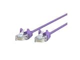 BELKIN CAT6 Slim 28AWG CABLE-PURPLE-12FT