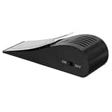 Gatuida Portable Door Wedge Alarm for Glass Doors No Installation Required Plastic Material for Travel and Hotel Use