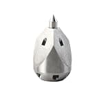 Professional Grade 1/2" 3/8" Stainless Steel Sewer Jetter Nozzle Kit - Pressure Washer Accessories(A4)