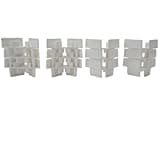 12 Pcs Tray Stackers for Harvest For Right Freeze Dryer Accessories Designed for Efficient Vertical Stacking of Freeze Dryer Trays to Save Space (white)