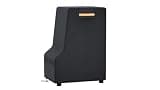 EVRBUL Electric Smoker Cover for Bradley Smoker BS611 & BTDS76P 4-Rack Natural Draft Vertical Smoker Heavy Duty 420D Waterproof 990025 Smoker Cover with Air Vents Reflective Strip Drawstring