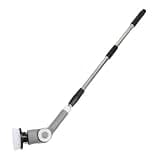 Naroote LED Display Watertight Rechargeable Cordless 7 Heads 3 Speeds Electric Spin Scrubbers, Power Scrubber with High Efficiency, Handheld Scrubbers, Ideal for Floors, Glass, Tiled