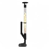 61" Pellet Patio Fire Pit with Glass Tube