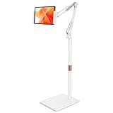 5 CORE Tablet Floor Stand 360° Rotatable Adjustable Angle Height Overhead Universal Compatible Bed Phone iPad Samsung Tab Kindle Stand
