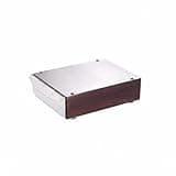 GiaoRosi Coffee Grounds Bin Sliding Espresso Drawer Detachable Waste Collection Box Stainless Steel Construction Accessory Suitable for Espresso Station Café Cleaning, Stainless Steel Original Color