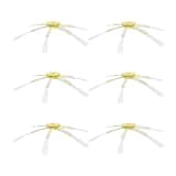 Side Brush, Compatible with iRobot, Replacement for Roomba, 6-Armed Parts for 500 600 700 Series Vacuum(6PCS)