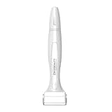 Koi Beauty Premium Derma Stamp, Manual Microneedling for Face Body Scalp, Titanium Microneedle Stamp Pen, Skincare Tool for Men and Women - White